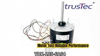 Changzhou Trustec YDK-185-6A64 Kondensatorlüftermotortest.