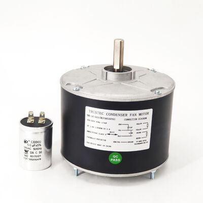 48-Rahmen-Kondensator-Ventilatormotor - 1/4PS 208/230V 60HZ 1100RPM 5uF/370V CW/CCW Drehung - 5KCP39EGS070S Ersatzmotor